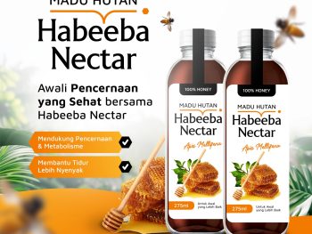habeeba nectar madu murni yang baik untuk pencernaan
