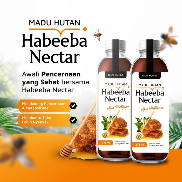 habeeba nectar madu murni yang baik untuk pencernaan